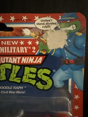 YANKEE DOODLE RAPH Teenage Mutant Ninja Turtles TMNT Playmates NEW READ