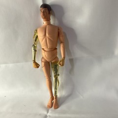 GI JOE Mike Powers 12” Action Figure Brunette Vintage Hasbro