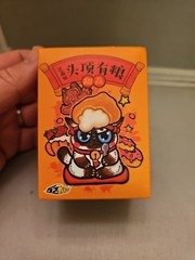52toys Instant Noodle Cat Dessert On Head Series New NIB Single Sealed Blind Box