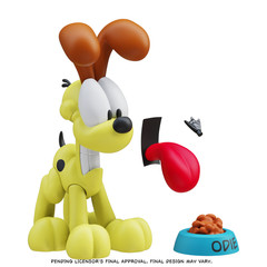 Garfield Wave 1 Odie Action Figure – 17 Points of Articulation with Accessories