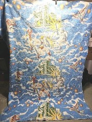 Masters Of The Universe He-Man Skeletor Marlborough 1983 Vintage Blanket 64″×87″