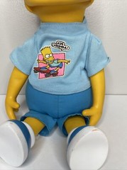 Vintage Bart Simpson 16″ Plush Doll 20th Century Fox Matt Groening Dan Dee 1990