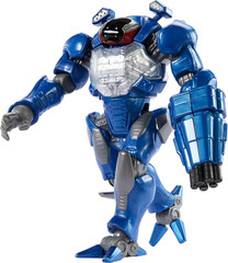 Feature Action Figure Combat Ready Roboto, Twist & Release Quick Draw Move, 5.5