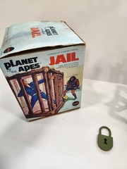 Mego Planet Of The Apes Jail 1967 Original Action Figure Cage Original Box