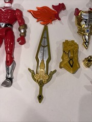 2000 Time Force Power Rangers Red Battle Warrior Battlizer Complete Armor