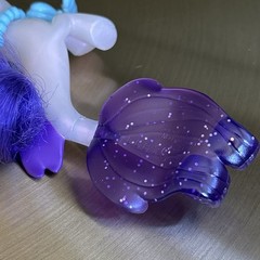 My Little Pony “RARITY” PEARLY Sea pony Movie (2017) Brushables G4 FIM