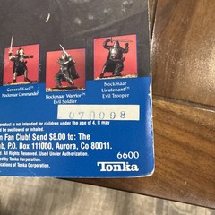 Vintage- 1988 -Tonka Willow General Kael Evil Commander Figure- 6600- NIP