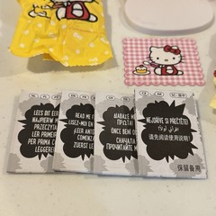 LOT of 2 NEW Miniverse Hello Kitty Balls Make It Food Sanrio & Display