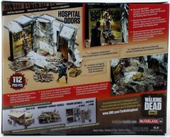 McFarlane WALKING DEAD Hospital Doors Mini-Figure Building Set 112 pcs Rick NEW