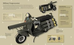 Ultimate Soldier 1:18 Vietnam War ARVN & Vespa 150 TAP Scooter 21st Century Toys