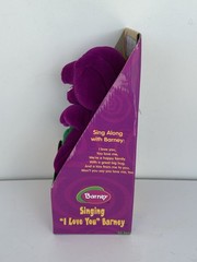 2002 Barney Singing I Love You Plush HTF New HIT Toy Vintage