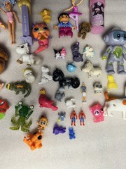 Various 45+ Toy Figurines As Shown Animals Dolls