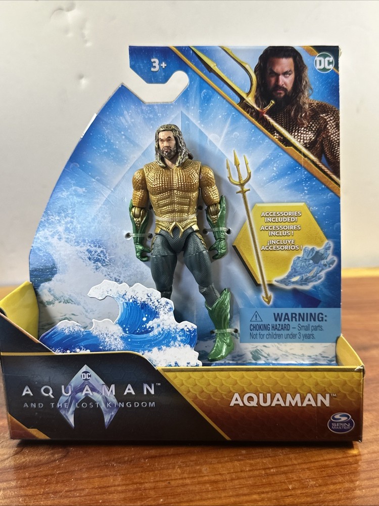 Spin Master DC Aquaman & The Lost Kingdom Aquaman 4″ Action Figure