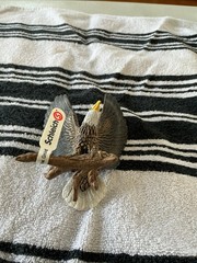 Schleich Bald Eagle Animal Figure Bird of Prey 2016 Retired NWT