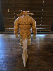 Brown & Beige Monster Plastic Articulated Action Figure Large Collectible Toy