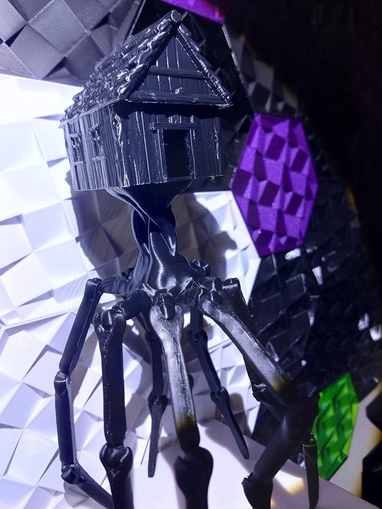 Trevor Henderson House Head – Articulated Glow in the dark