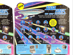 Star Trek TNG Picard & Data 5” Action Figure Lot 1993 Playmates