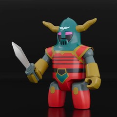 Mazinger Z Mechanical Beasts Set 1 BRICKROID 3 Figure Garada Abdullah King Dan