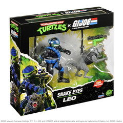 SDCC 2026 TMNT × G.I. Joe Snake Eyes × Leonardo Figure Set UCC PRESALE!