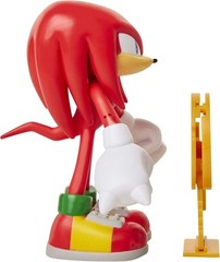 Sonic The Hedgehog 4-Inch Knuckles Toy Figure – Bendable, No Batteries Required