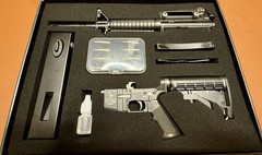1:2 Scale M4A1 Carbine Black Full Metal Shell Eject Model Non-Firing In Stock