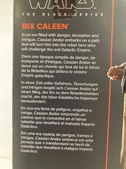 Hasbro Star Wars Andor Bix Caleen The Black Series Action Figure F5528