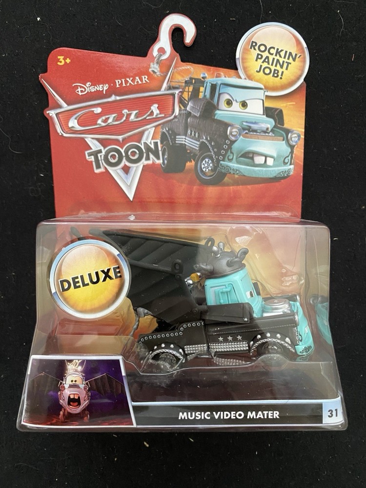 Disney Pixar Cars Toons: Megasize Deluxe Music Video Mater #31 in Mint Package