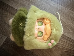 Q-kid Opened Blind Box. Dressed As A Tree
