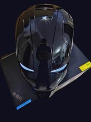 Black Iron Man MK5 Helmet Deformable Voice Control Wearable Electroplated Gift