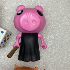 PIGGY Minifigure Collectible Figure Mini Toon Phat Mojo PVC Set of 4 Some Marks