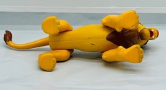 The Lion King Fighting Action Adult SIMBA Vintage 1994 Disney Toy Figure Battle