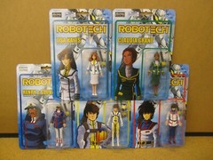 Robotech Macross Series 2 Action Figures – New MIP Toynami 4.25″