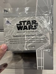 Star Wars Princess Leia and Darth Vader Limited Edition Figure Doll D23 Expo