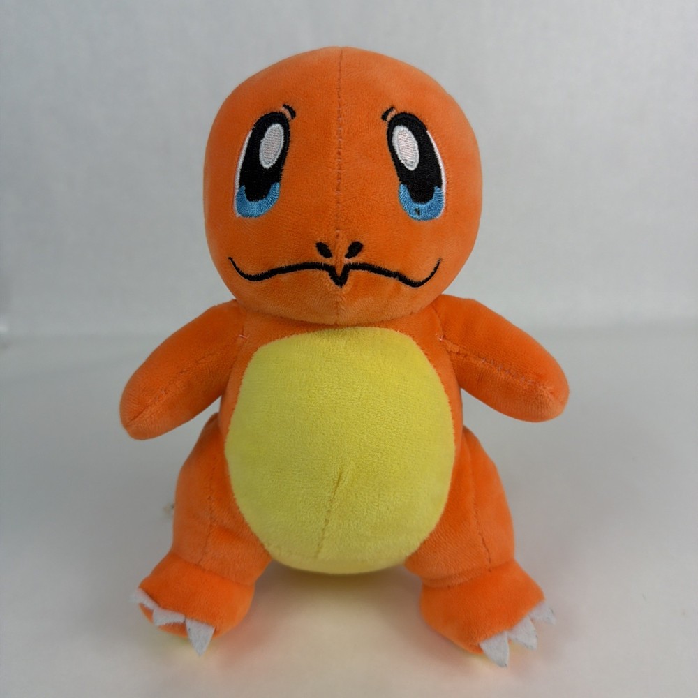 1997 China Exclusive Pokemon Charmander Plush Stuffed Animal MSQ Official 9″ Toy