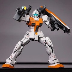 HG 1/144 GTO Morocco GM RGM-79 Double Cannon Advanced Model Action Figure Toy