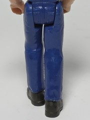 Vtg Tonka Adventure People Construction Worker Blue Shirt & Pants Figure (T2)
