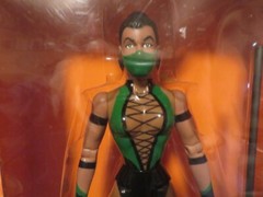 1998 Toy Island Mortal Kombat Trilogy JADE 10 Inch Action Figure NFRP