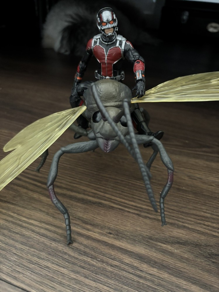 Marvel Ant-Man Red Black Silver Action Figure Collection with Ant Figure