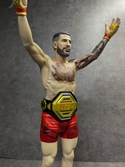 Custom 1/6 Ilia Topuria UFC Champion Figure Statue Handmade Resin Model