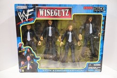 WWF Smack Down Wiseguyz Billy Gunn X-PAC Triple H Road Dogg Figures DAMAGED BOX