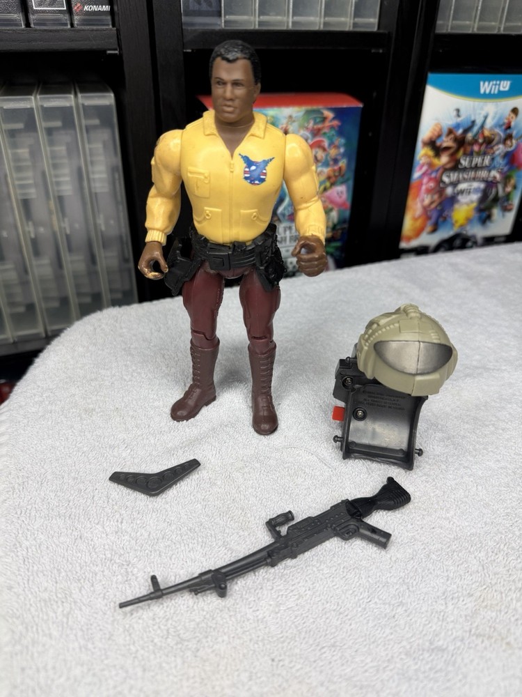 Rambo Force of Freedom Eddie Hayes Turbo Vintage Coleco 1986 + Accessories
