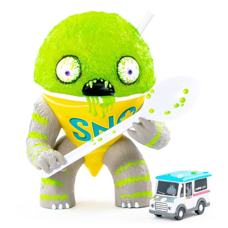 THE ABOMINABLE SNOWCONE LIME EDITION DESIGNER VINYL FIGURE JASON LIMON