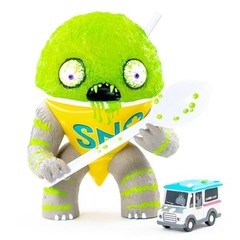 THE ABOMINABLE SNOWCONE LIME EDITION DESIGNER VINYL FIGURE JASON LIMON
