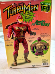 Funko Talking Turbo Man Deluxe 13.5″ Figure Jingle All the Way Exclusive NIB