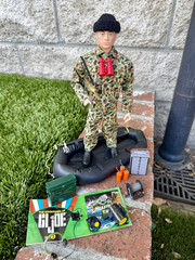 Vintage 1969 Hasbro GI Joe Red Top The Adventures of Secret Agent/spy Island set