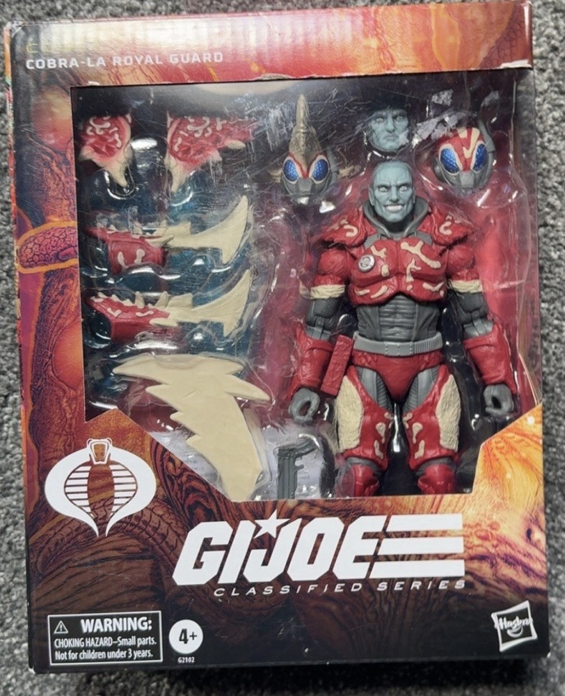 HASBRO GI JOE CLASSIFIED SERIES #191 DELUXE COBRA-LA ROYAL GUARD 6″ Figure