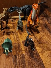 Jurassic World Camp Cretaceous Scorpios Rex Dinosaur Figures Mixed Lot Of 11