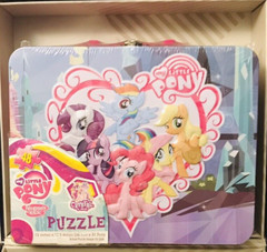 My Little Pony Crystal Empire Puzzle Friendship Is Magic 48 pc. lunch box