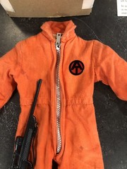 Hasbro 1974 GI Joe Air Adventurer Box 7282 Orange Jumpsuit All Original Blonde