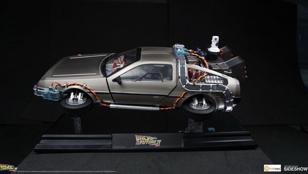 2018 Sideshow Back To The Future Levitating DeLorean – Kids Logic Company – NEW